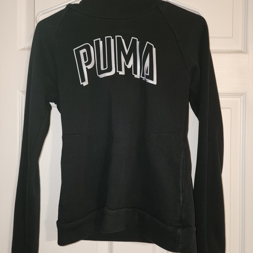 PUMA Black Logo Sweatshirt